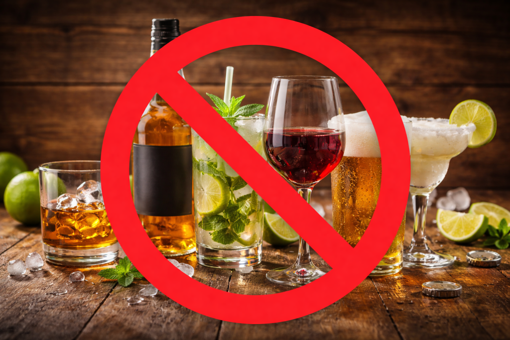 Alkohol szkodzi zdrowiu. 